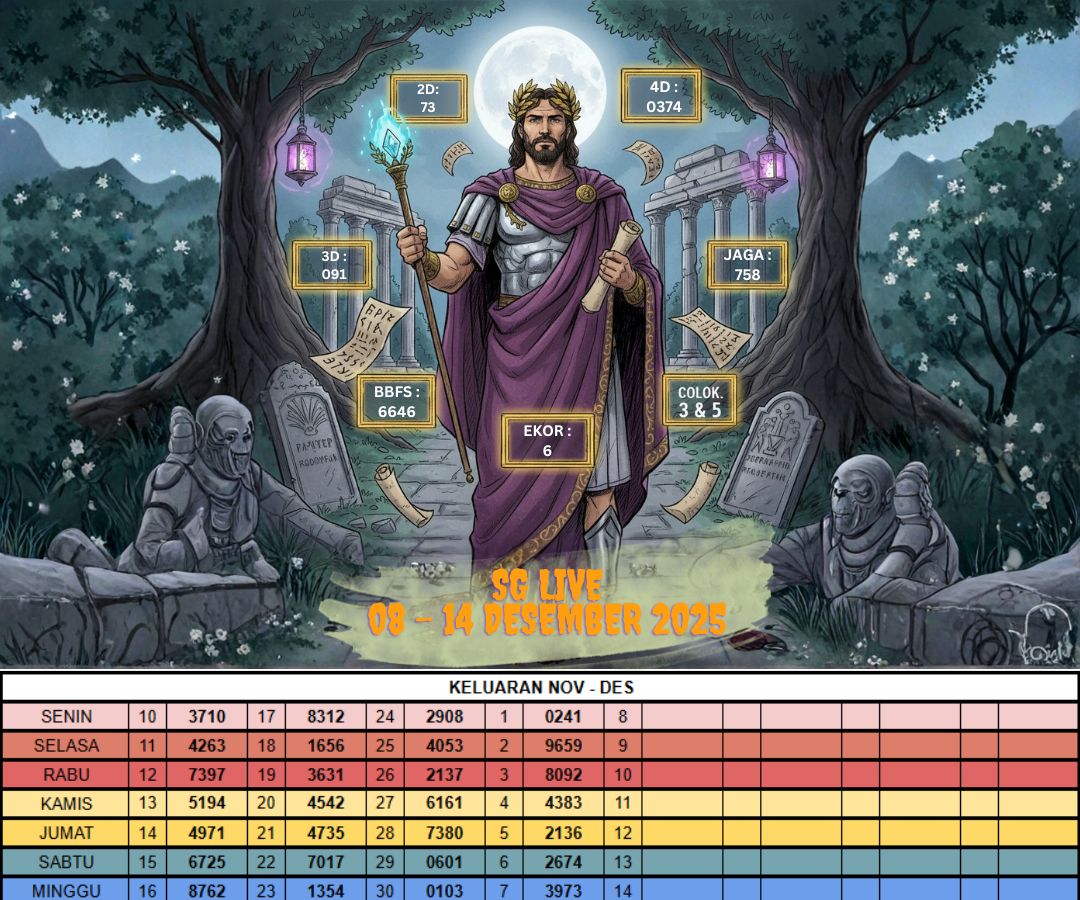 SG LIVE 08 - 14 DESEMBER 2025